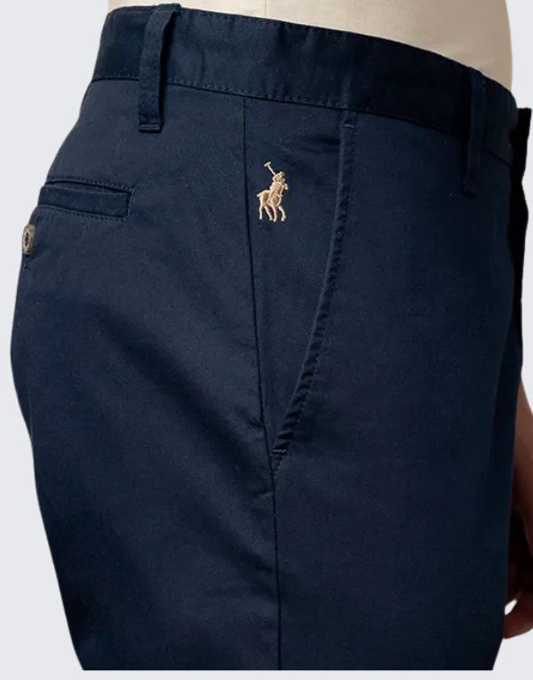 Polo  Venice Slim Fit Chino Pants In Navy Men