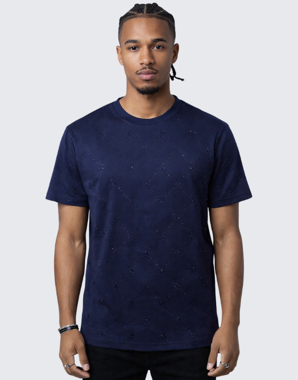Pure Premium Atel T-Shirt Navy Men