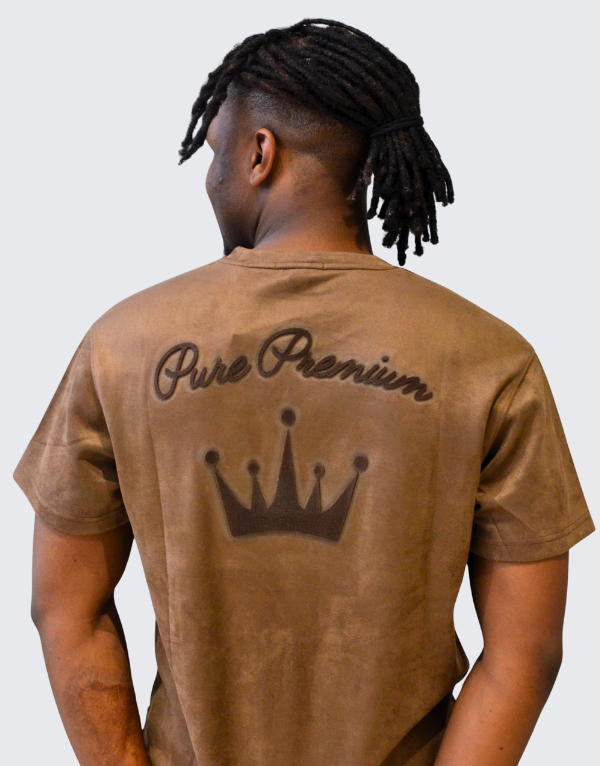 Pure Premium Biscotti T-Shirt Brown Men