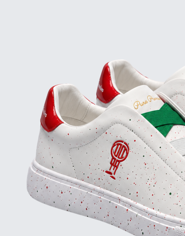 Pure Premium Borchi Sneakers White