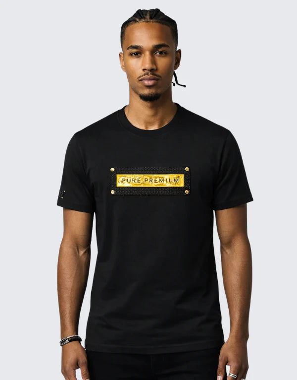 Pure Premium Caputo T-Shirt Black Men
