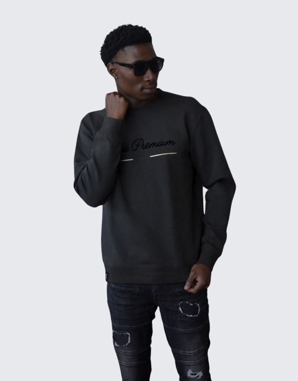 Pure Premium Caroza Sweater In Dark Grey Men