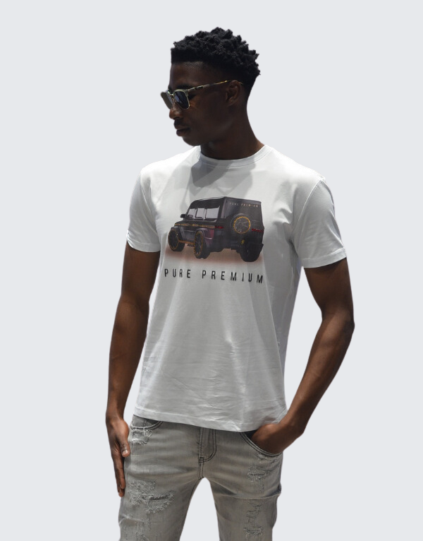 Pure Premium Carro T-Shirt White Men