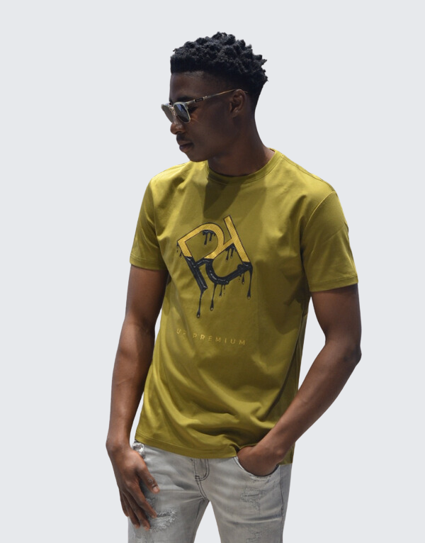 Pure Premium Castor T-Shirt Olive Men