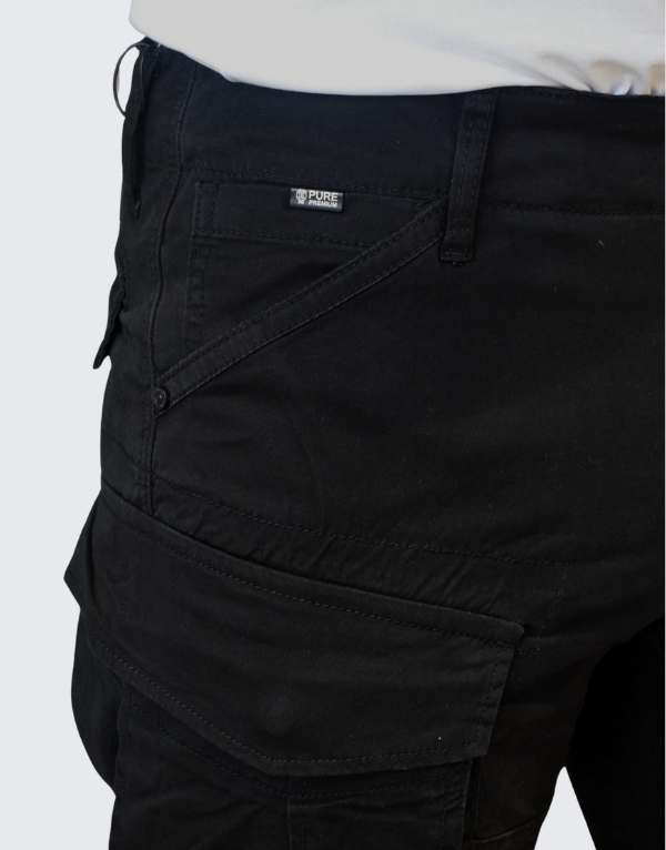 Pure Premium Clint Cargo Black Men