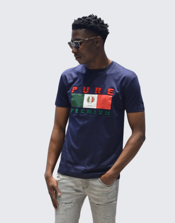 Pure Premium Fabio T-SHirt Navy Men