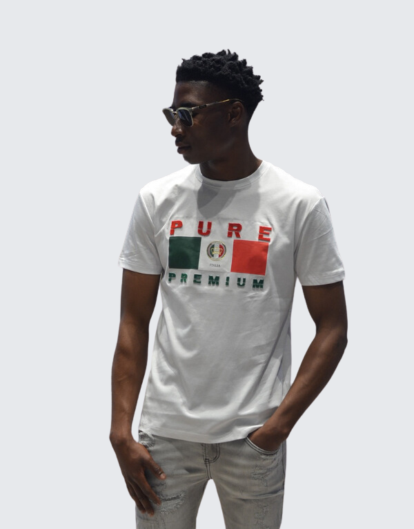 Pure Premium Fabio T-Shirt White Men