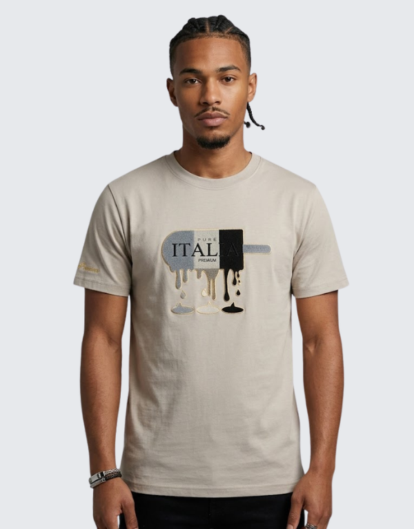 Pure Premium Feretti T-Shirt Putty Men