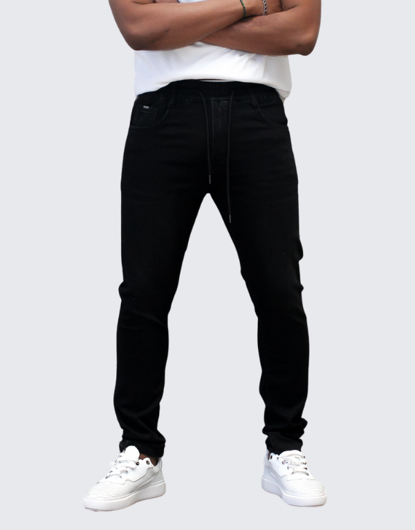 Pure Premium Giovani Jogger Pants In Black Men