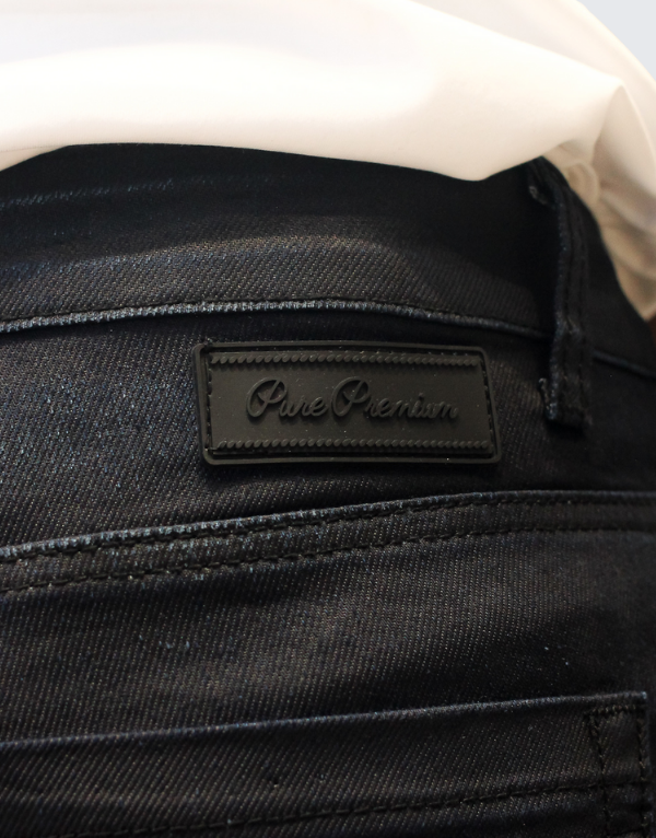 Pure Premium Lorenzo Slim Jeans In Black Men