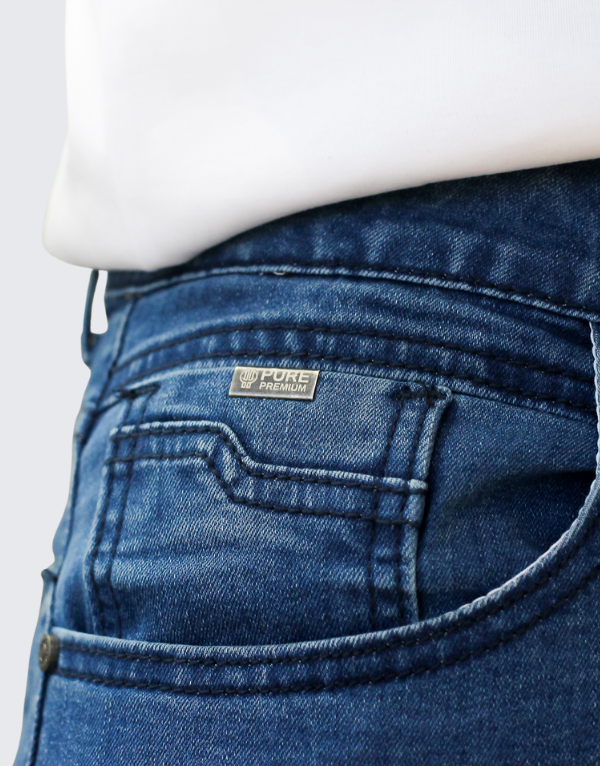 Pure Premium Lorenzo Slim Jeans In Blue Men