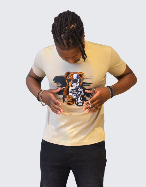 Pure Premium Moretti Short Sleeve T-Shirt Putty Men