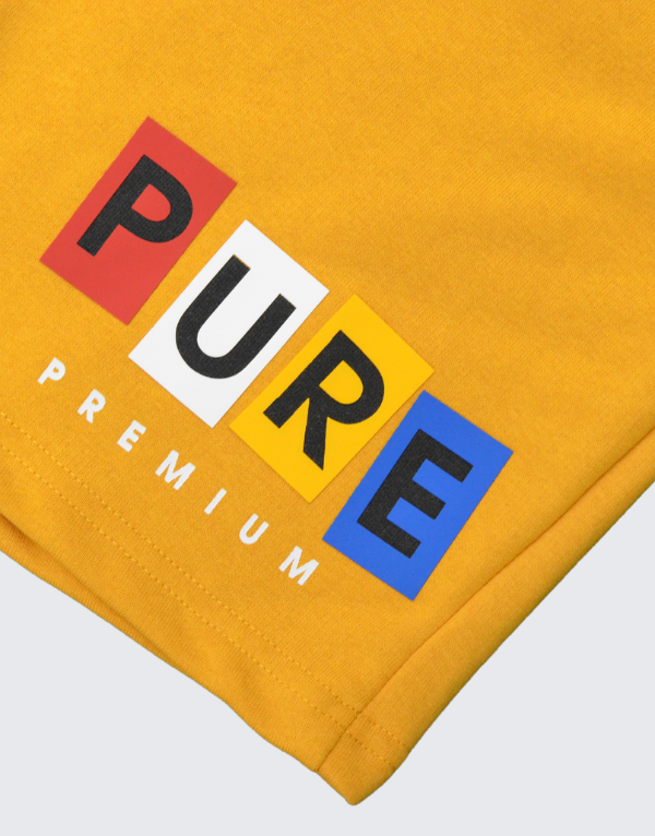 Pure Premium Shorts Mustard Men