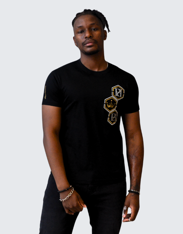 Pure Premium Spinelli Short Sleeve T-Shirt Black Men