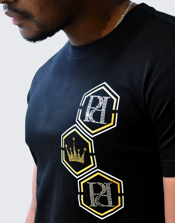 Pure Premium Spinelli Short Sleeve T-Shirt Black Men