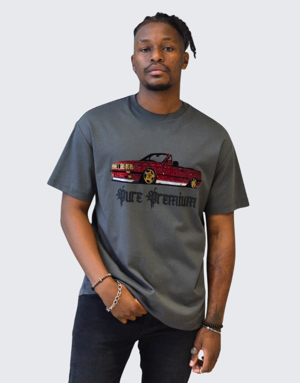 Pure Premium Stance Short Sleeve T-Shirt Grey Men