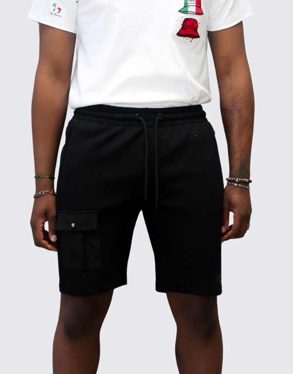 Pure Premium Straaf Shorts In Black