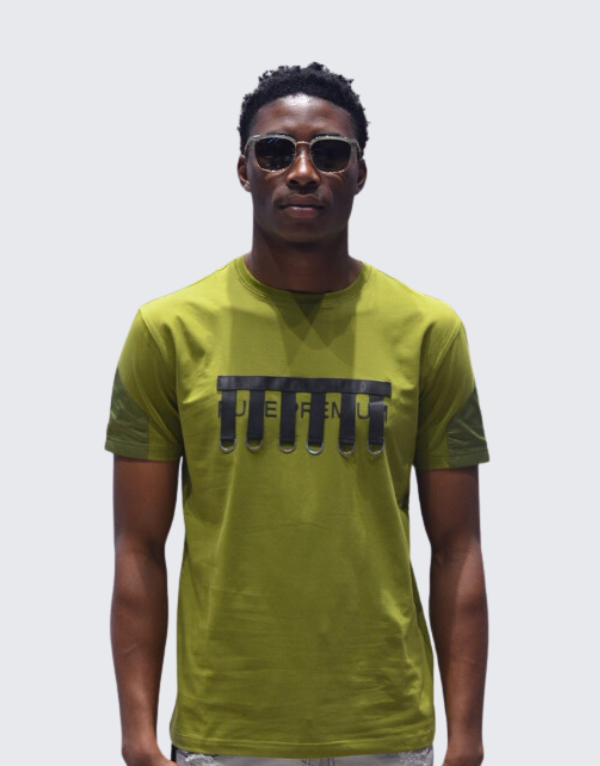 Pure Premium Strapin T-Shirt Olive Men