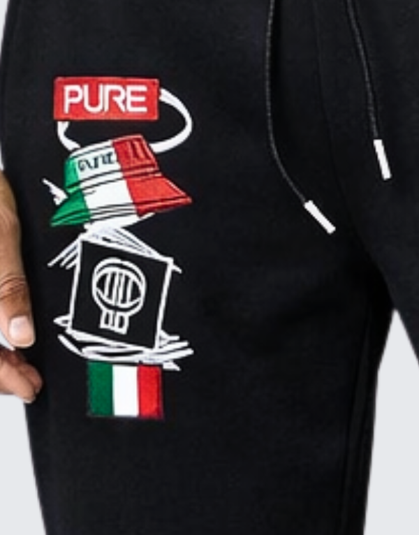 Pure Premium Taviani-Sp Sweatpants Black Men
