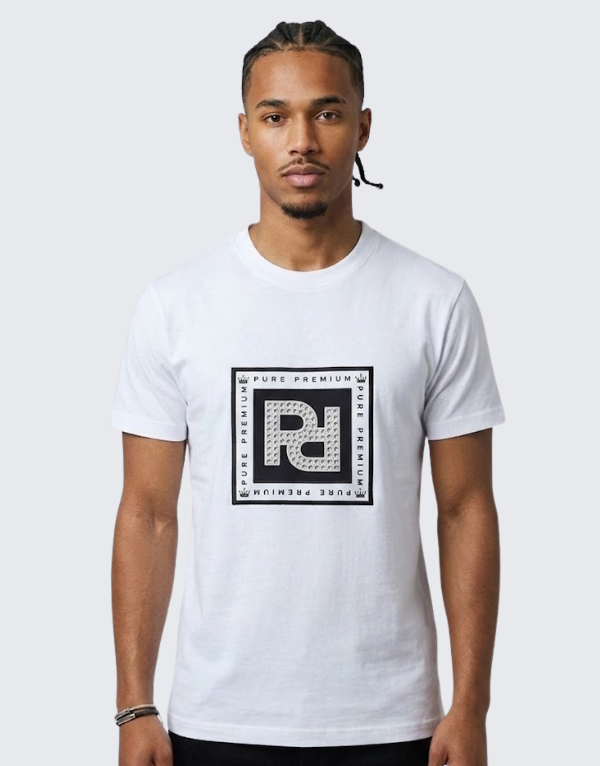 Pure Premium Tola T-Shirt White Men