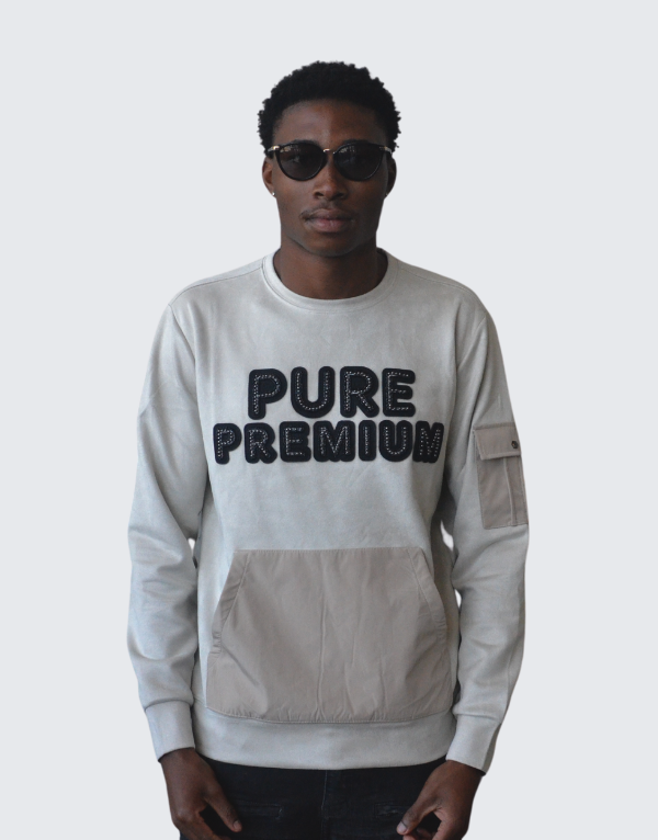 Pure Premium Trevigio Stone Sweater Men 