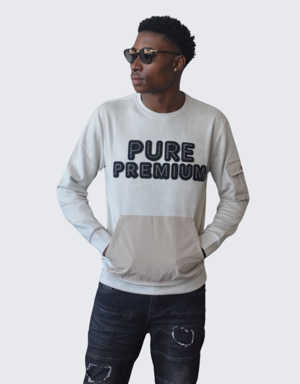 Pure Premium Trevigio Stone Sweater Men 