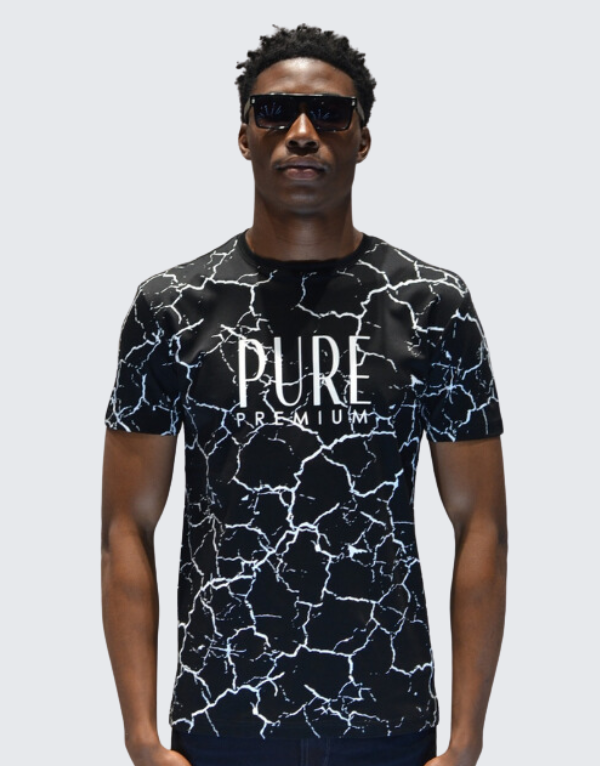 Pure Premium Vespucci T-Shirt Black Men