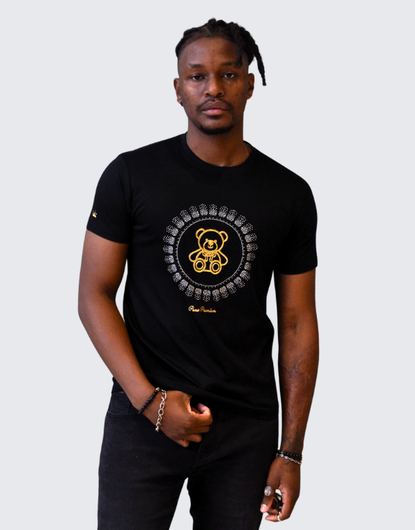 Pure Premium Vitellaro Short Sleeve T-Shirt Black Men