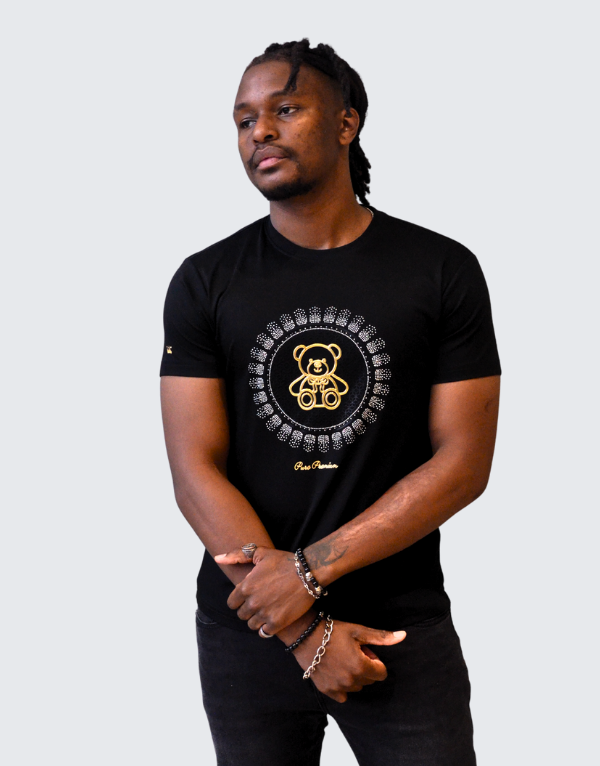 Pure Premium Vitellaro Short Sleeve T-Shirt Black Men