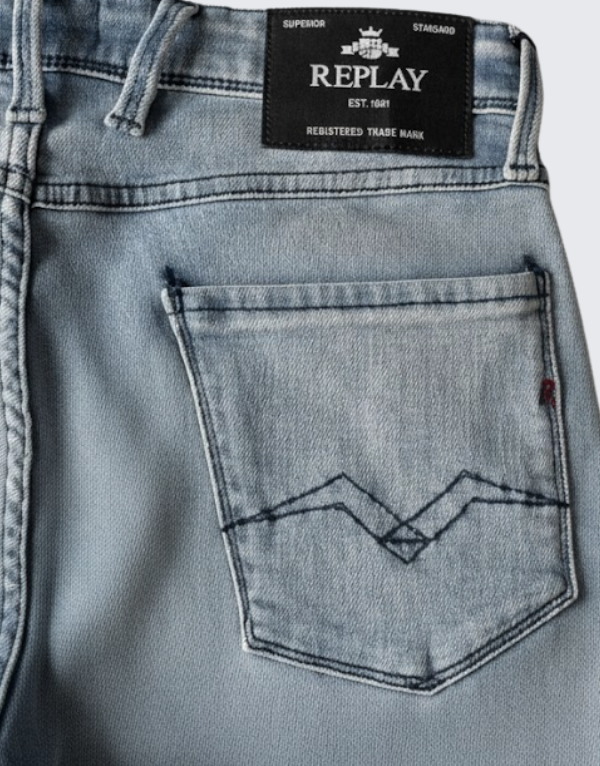 Replay Jeans Anbass Light Blue Men