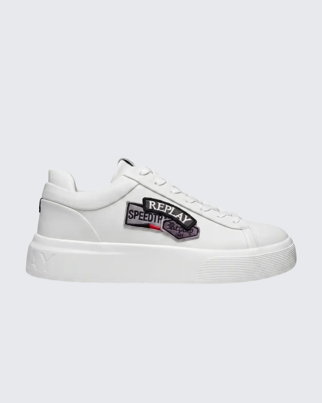 Replay Notting Badges White