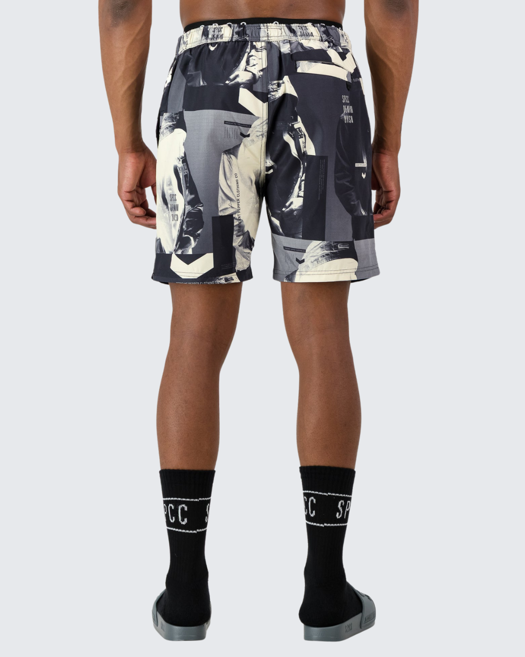 S.P.C.C Bonello Beach Shorts In Lightstone For Men