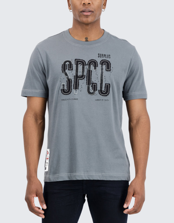 S.P.C.C. Kairo Short Sleeve T-Shirt Blue Grey