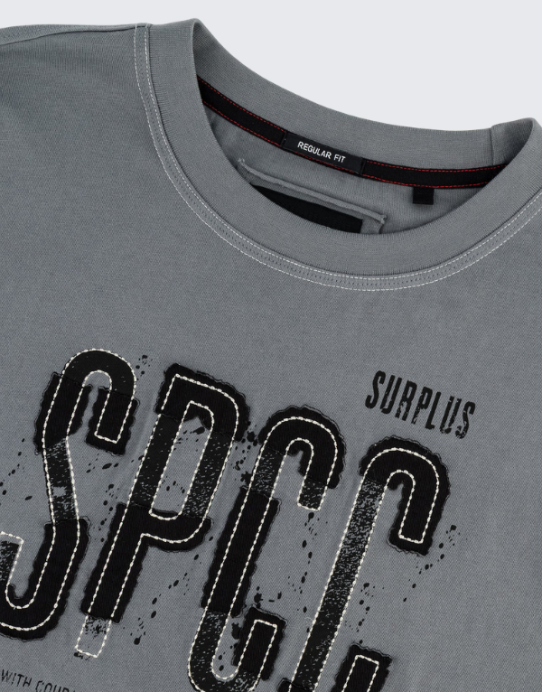 S.P.C.C. Kairo Short Sleeve T-Shirt Blue Grey