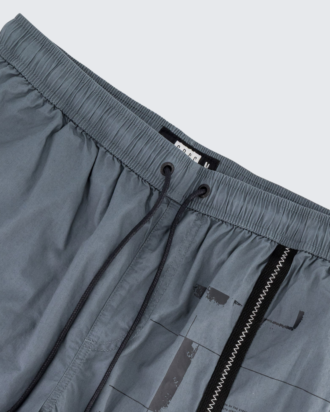 S.P.C.C Orbit Pool Shorts In Blue Grey For Men