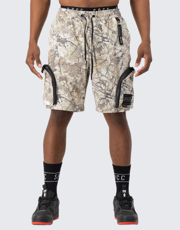 S.P.C.C. Recon Incognito Woven Shorts Stone