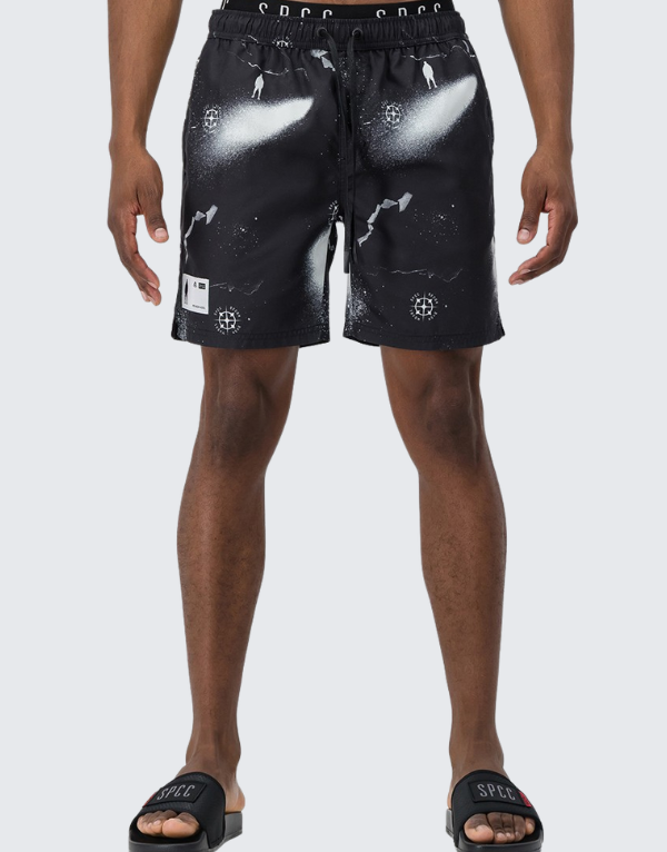 S.P.C.C. Recon Knox Beach Shorts Black