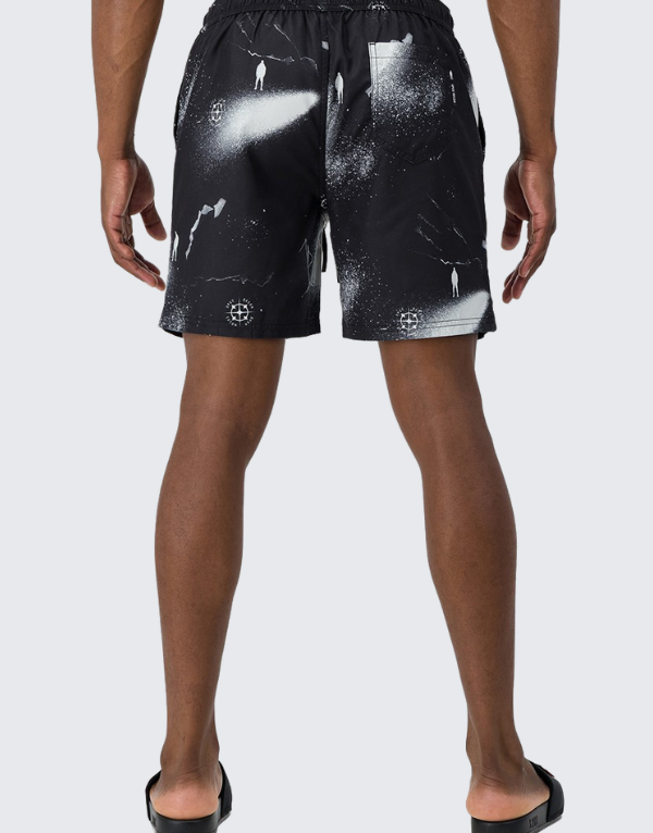 S.P.C.C. Recon Knox Beach Shorts Black