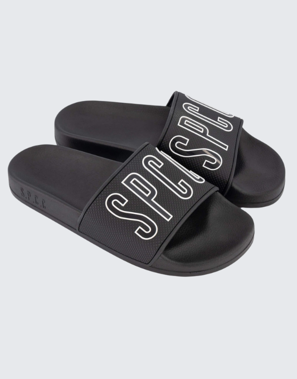 S.P.C.C. Rhomer Slides In Black 