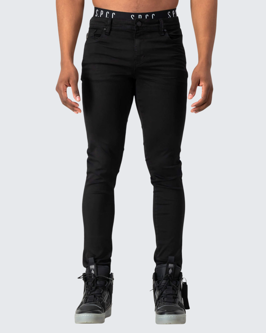 S.P.C.C Rodan Jeans In Black For Men