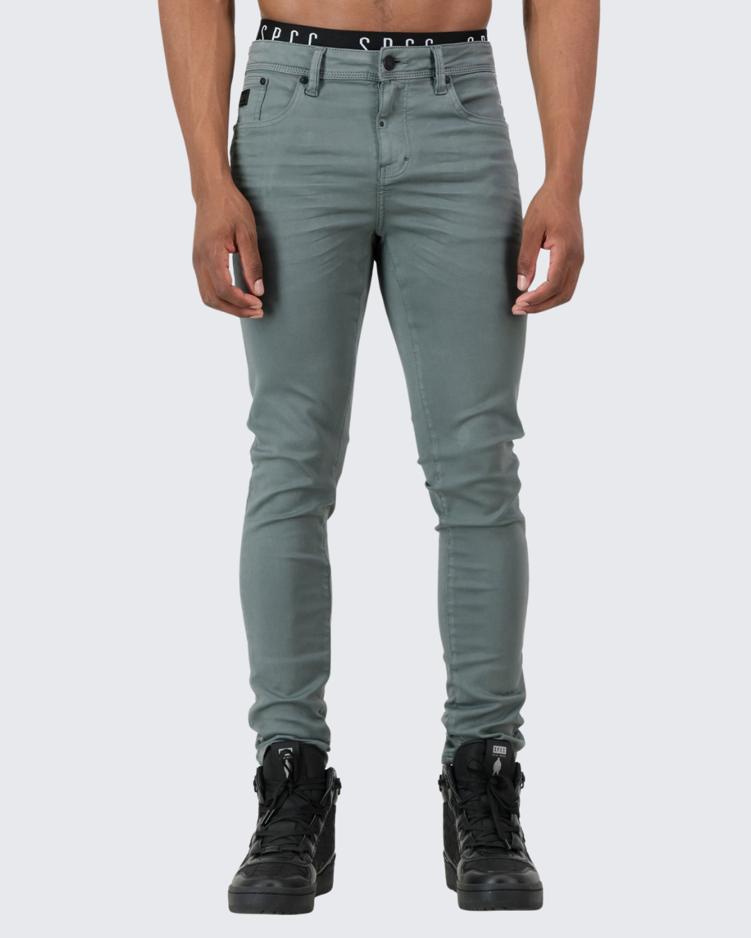S.P.C.C Rodan Jeans In Blue Grey For Men