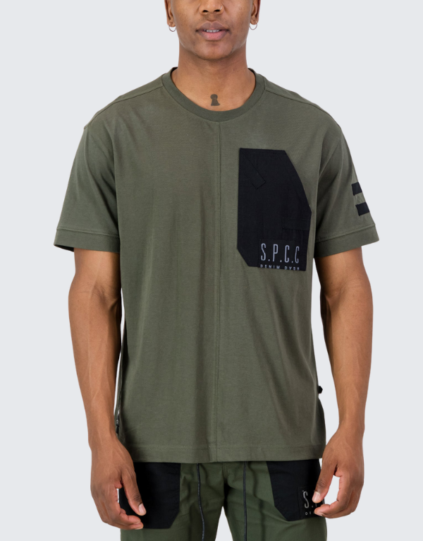 S.P.C.C Surge Delta Short Sleeve T-Shirt In Fatigue For Men