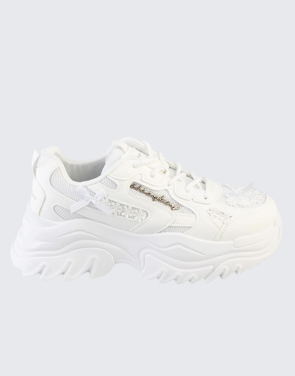 Sissy Boy Chunky Sneakers White Men