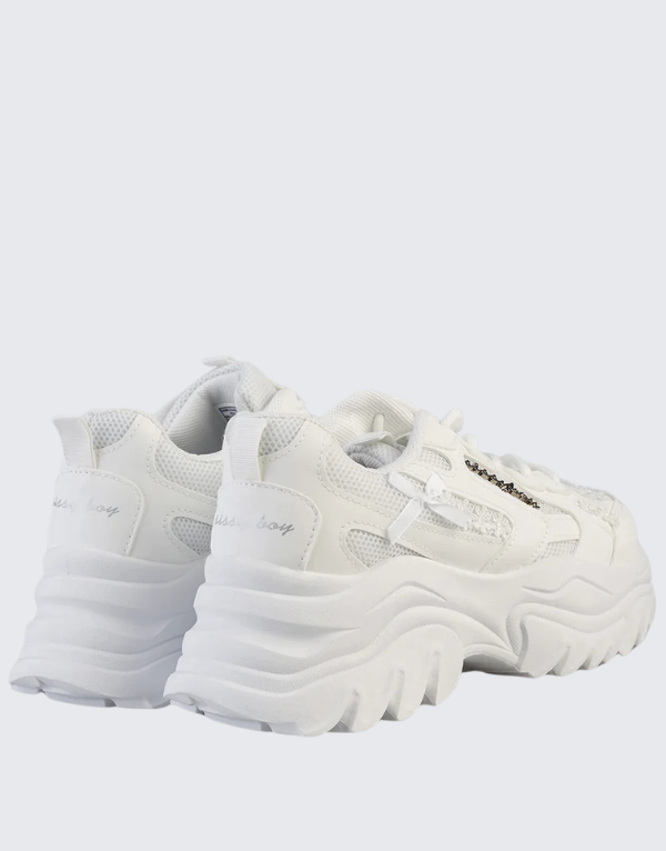 Sissy Boy Chunky Sneakers White Men