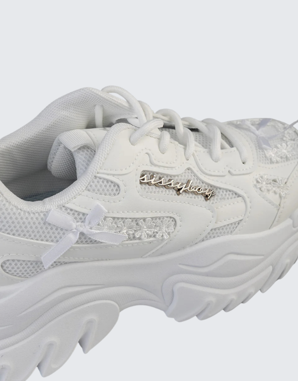 Sissy Boy Chunky Sneakers White Men