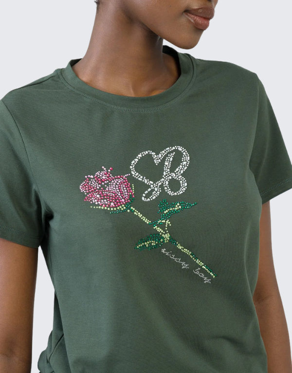 Sissy Boy Regular Fit Short Sleeve T-Shirt Green