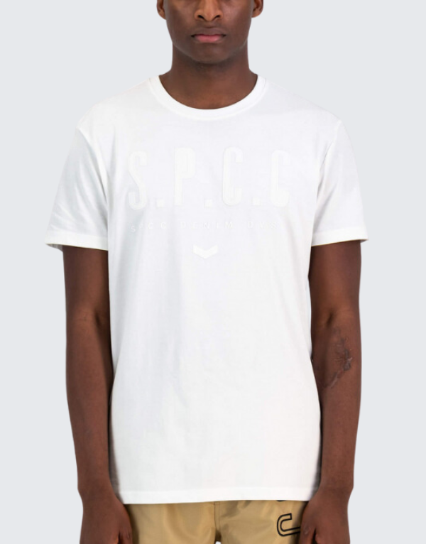 S.P.C.C Calvert Short Sleeve T-Shirt White Men