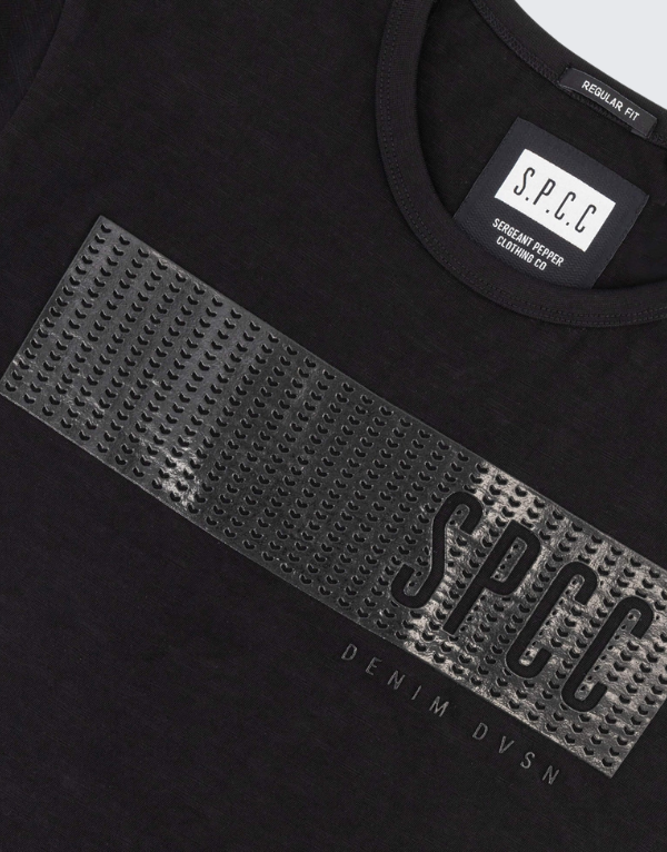 S.P.C.C. Cullen Short Sleeve T-Shirt In Black Men