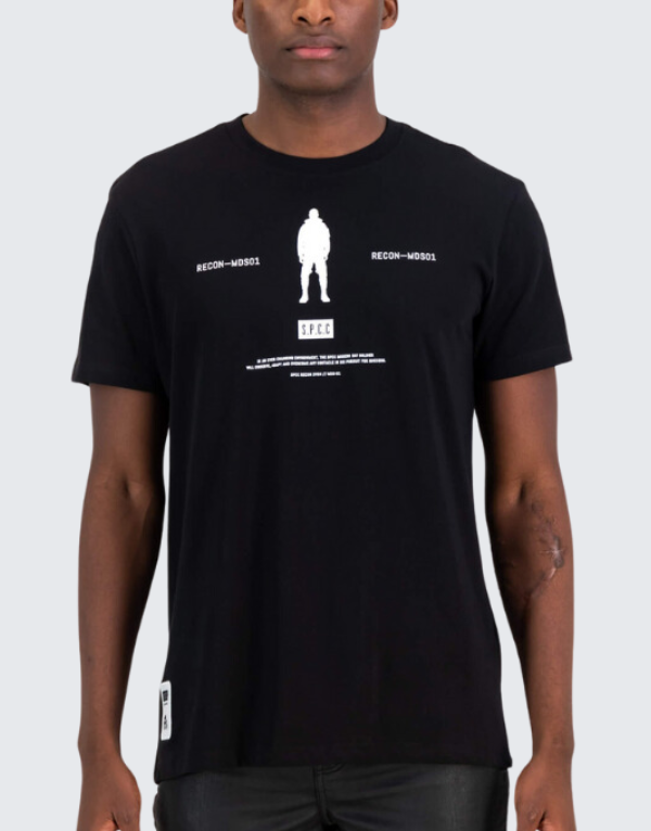 S.P.C.C Draftee Short Sleeve T-Shirt Black Men