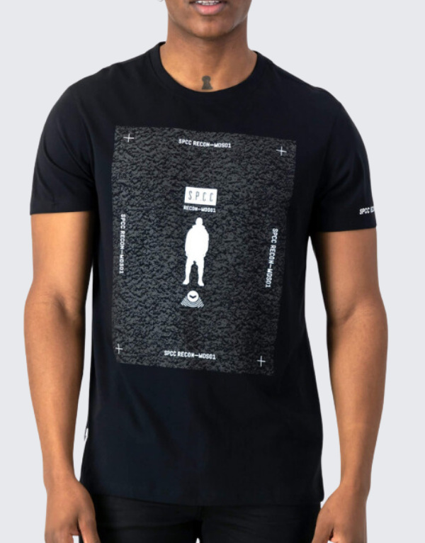 S.P.C.C Recon Tau Short Sleeve T-Shirt Black Men